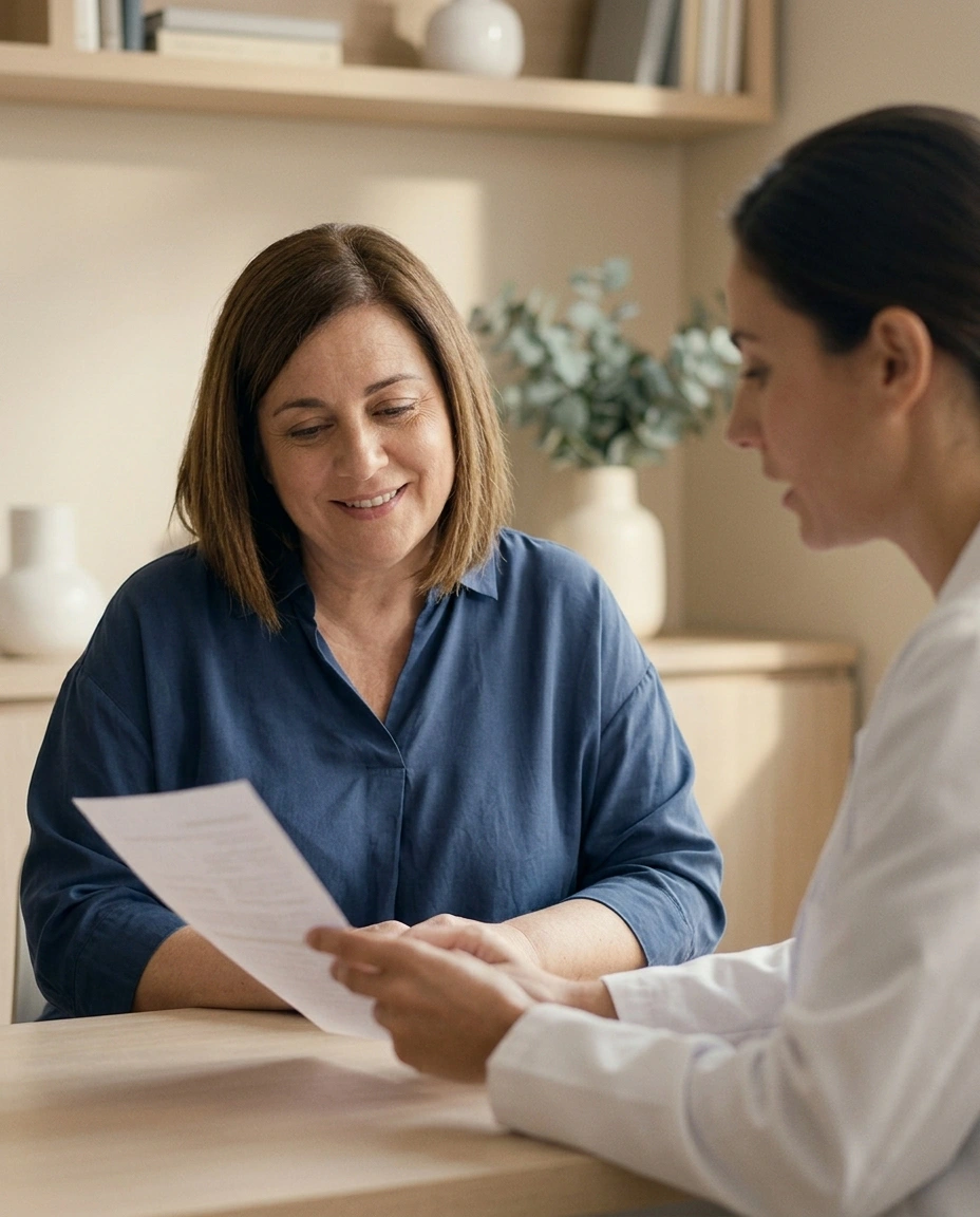 Mujer-con-doctora